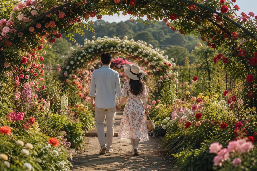Flower Garden Escapes for couple 